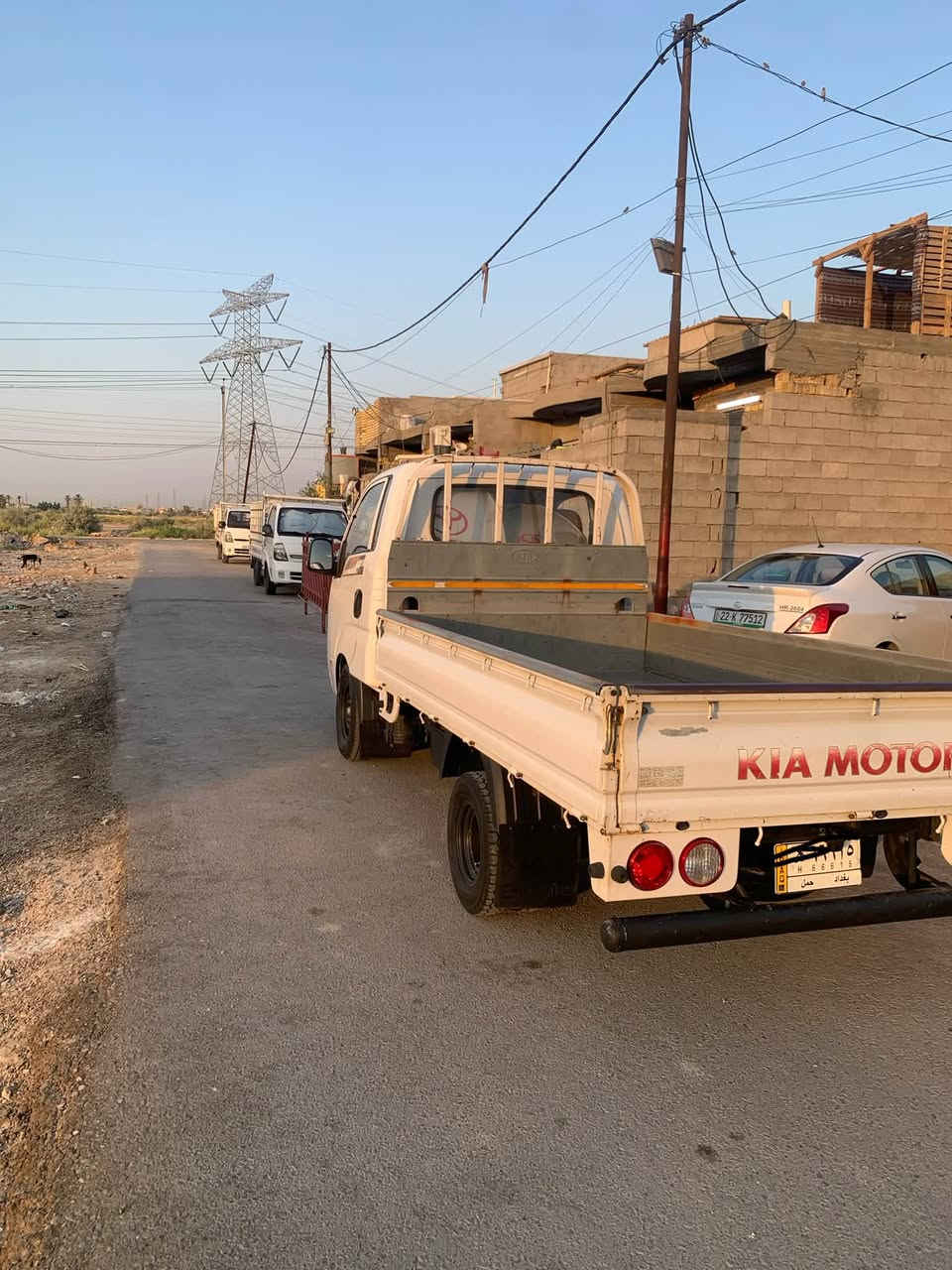 سلام عليكم كيا موديل 18سياره نضيفه تبريد ثلج كلشي بيها جديد سعر 130عنوان بغداد بوب الشام سياره بسمي ***********
