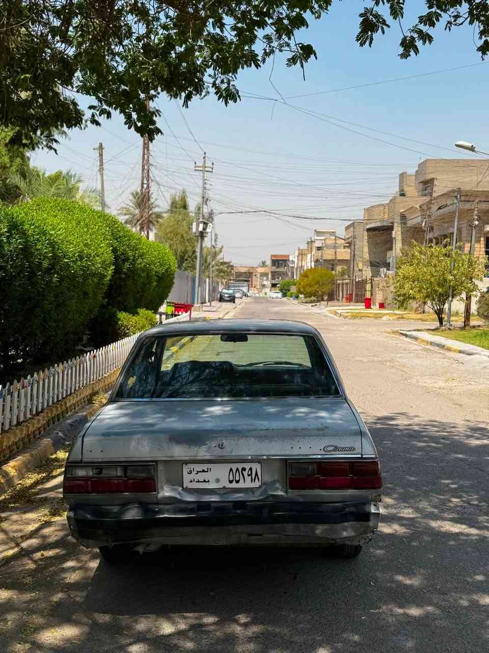 كرونا موديل 1981 السيارة شغالة بحالة جيدة السعر 27$ ورقة مكان السيارة بغداد العامرية 
هاتف ***********
