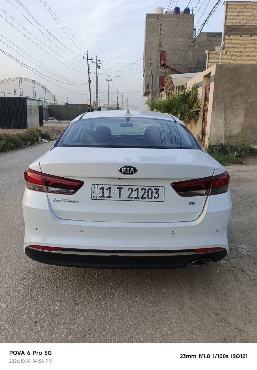 أوبتيما ٢٠١٧ • مكينة ٢٤٠٠ • حادث خلفي