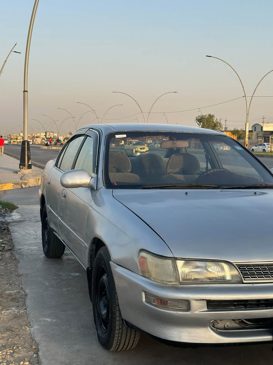 السلام عليكم 
كورلا للبيع موديل ٩٤ كير محرك شرط سنويه هزة جديده السياره مصبوغه عام جماليه صبغتها علمود الهزة السياره باسمي شرط الوكاله و التحويل السعر ٣٨ مكاني موصل الجانب الايمن الهرمات 

***********
***********
