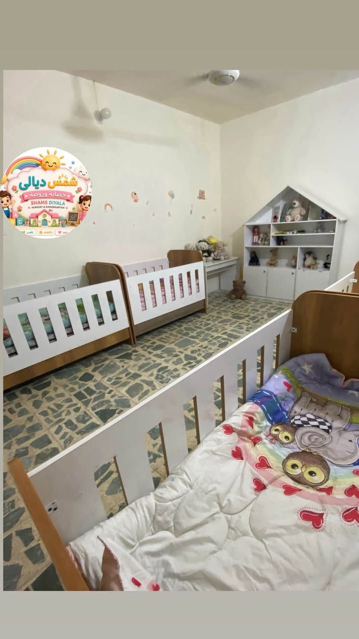 Sun ☀️ Diyala ☀️ nursery ☀️ kindergarten ☀️ 

باب التسجيل مفتوح 🌞

للعام (2026/2027)

شمس ☀️ ديالى للاطفال 
حضانة 🌞روضة 

يتميز المكان الكامرات الاون لاين وكل الكلاسات الأساسية مفتوحة على هواتفكم 📱 

تعليم 🌞تفاعلي 🌞باللعب 

تشمل برامجنا 🌞

دروس أساسية ومتنوعة ضمن مناهج اكسفورد وكامبرج  المتطور 
اضافة لحصص الرياضيات 🧮 
القراءة 
العلوم 🧑‍🔬 
الإسلامية  🕌 

دروس باليه 🩰 اسبوعياً للبنات 

وجبات طعام 🥘 🥣 

مساحات لعب واسعة 🏡 

ايام وأوقات الدوام عمل شمس ☀️ ديالى 

الدوام الصباحي الشفت الاول 🕢 7:30صباحا لغاية 1ضهرا 

الدوام الصباحي الشفت الثاني 
7:30صباحا لغاية  3عصرا 

عنوانا/بعقوبة خلف المحافظة 
للاتصال والتسجيل/***********
