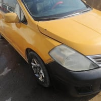 🤍 نيسان ڤيرسا 2009 وارد امريكي رقم انگليزي الجديد أجرة اطارات امامية ج...