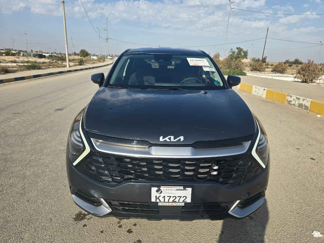 السلام عليكم 
  كيا سبورتج موديل 25
زيرو ماشيه 500ميل
مواصفات السيارة عاديه
محرك ٢٥٠٠ تنفس طبيعي 
رادار امامي 
سويج
سياقة ذاتية
تحديد مسار 
شاشه +كامره + حساس
سايد بريك بصمه 
تبريد قطعتين 
كير 8
حادث السيارة فقط تبديل بنيد نفس الون
والباقي كفاله 
رقم الهاتف
***********
