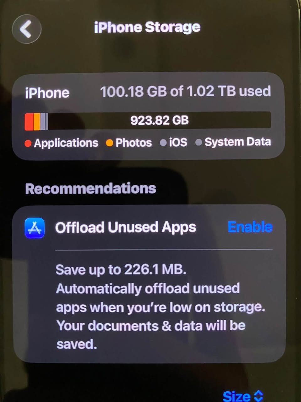 17pro mex شريحة فعليه
الذاكره 1تيرا 1024
40 شحنا 
الموقع النجف الاشرف 
*********** بيع مستعجل 🔴
