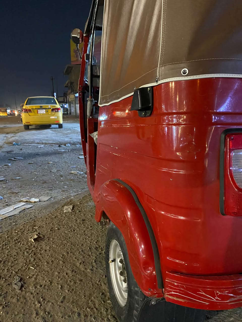 تكتك للبيع 19 شهر 11 دراجه بيه لغد مرشوش مدون معجون ودوس معمره رقم كربلاء تحويل ثاني يوم رقم نكليزي مشروع وطني السعر 6300 بيه مجال لطيبين  مكان بغداد ***********
