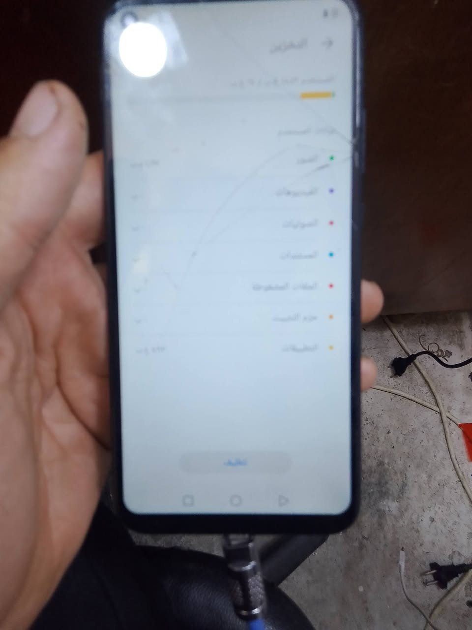 شاشة مكسورة • يحتاج تصليح • للبيع