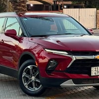 Chevrolet blazer 2023 Lt شوفرليت بلايزر ماشية 43 الف  حادثها جانبي قطع...