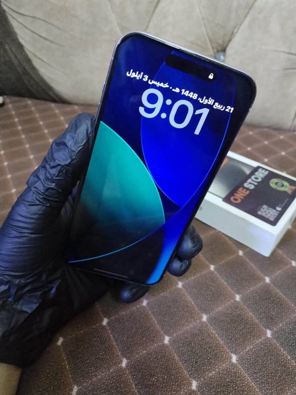 السلام عليكم
ايفون 15 برو ماكس  

 دبل سيم za 

ذاكره 256

لون تيتانيوم 

كارتونه وكيبل ويا

بطاريه 89 

الجهاز شرط لا مفتوح ولا مبدل بي شي

وين ما تريد افحصه جهاز لك نضافه فوووول 

السعر مليون و100 وبي مجال 

الاستفسار ع رقم *********** بي واتساب
