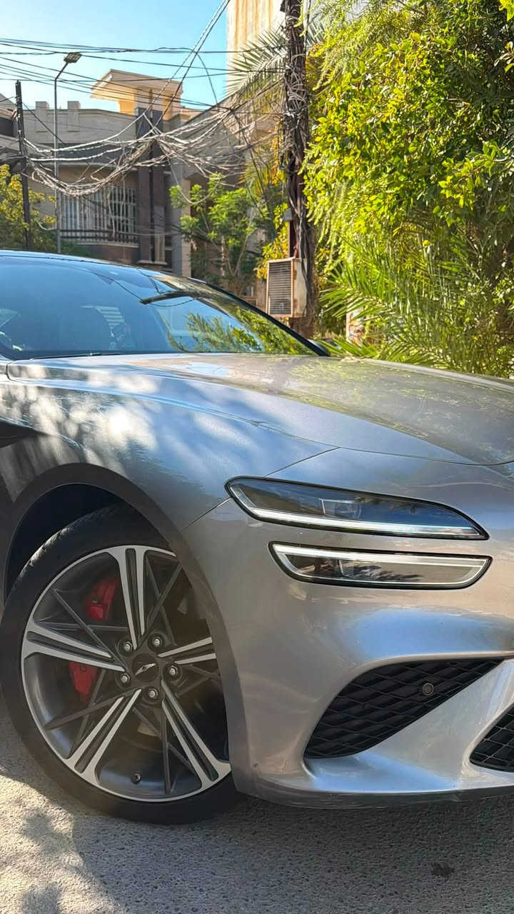 جنسز G70 موديل 2024 محرك 2500T
🚘 Genesis G70 2024 2.5T

• المحرك: 2.5 لتر Turbo 4 سلندر
• القوة: 290 حصان
• العزم: 420 نيوتن.م
• ناقل حركة: أوتوماتيك 8 سرعات
• الدفع:  رباعي 
• 0–100 كم/س: تقريباً 5.9 ثانية
• السرعة القصوى: 300 كم/س تقريباً
• شاشات وأنظمة ترفيه متطورة ، أنظمة أمان ومساعدة للسائق ، رادارات 360 درجة 
• مقاعد جلدية وتجهيزات فخمة حسب الفئة ، تدفئة تبريد كشنات ، رادارات من كل مكان ، حساسات ٣٦٠ درجه 

حادثها جاملغ وبنيد 
وبيها صبغ نص الجاملغات الوره بدون معجون اثر شخوط اثناء النقل ( حاله حال التكحيل )

 السعر ٢٥٥ وبيها مجال 

عنوان بغـداد + ديالـى
***********
