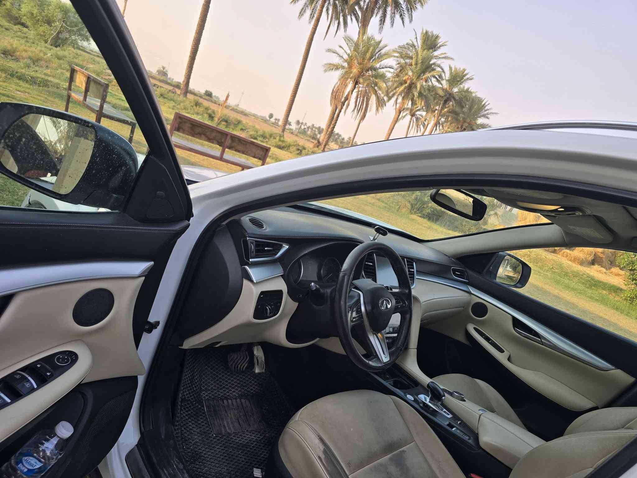 انفنتي 2019 QX50 فول ضرر جاملق وصبغ البنيد رقم بغداد نكليزي هزه جديده المواصفات : محرك vc turbo فول  بسعة 2.0  سريعة ونشطة جدا سلايت كبير بنوراماشاشة 8 انج عدد 2مرايا النقطة العمية + مري قلاب  كامرات  التشغيل عن بعد+تشغيل التبريد حسب حرارة الجو البصمة الكراسي كهربائية نظام صوتي Bose من اقوه الانظمه الصوتيه انارة زنون بالكامل الناصي والعالي والبلوجكتر كلهة شركة بدون اضافات بك لايت لد بالكامل
الصندوك كهربائي شفط كير طيارة كهربائي
ستيرن كهرباء+تدفئة مقاعد تدفئة
كراسي كهرباء تبريد قطعتين مناخ منفصل
ويل حجم ١٩ مع تخم تاير جديد حساس اطارات حساسات امامي خلفي
رادار مع توقف تلقائي مانع حوادث امامي وخلفي اوتو هولد سايد بريك بصمة  درايف مود ٤ وضعيات ماوس تحكم بالشاشة الكبيرة للخارطة  ميموري ذاكرة خزن للسائق
مقاعد جلد ايرباك عدد ٨ قيادة ذاتيه لمن تفعل وضعية لكروس دشبول +ابواب جميعها جلد ومطرز ماشية ٧٢الف كيلو السعر ١٩٠ للبيع او للمراوس عنواني قرب سجن ابي غريب رقمي ***********
