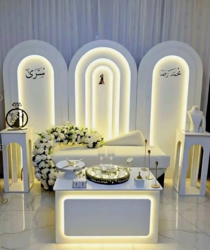 كوشات الشمري • أعراس وحنة • توصيل ونصب