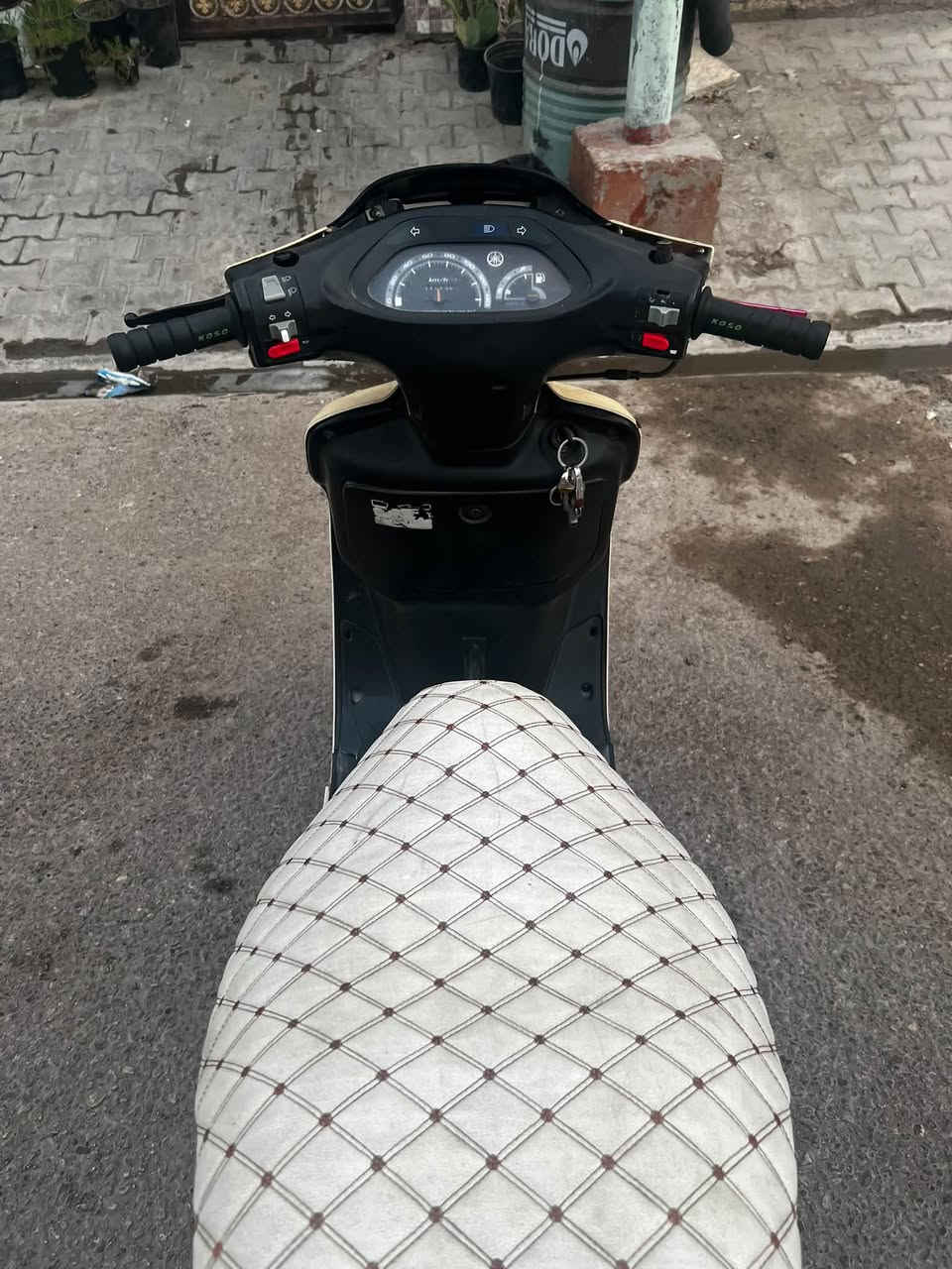 للبيع دراجه فراشه فحل مقدم دسك✅

مكينه مفتوحه خرسه نعومه فول ✅

 سلف هندر كهربائيات كله شغال  ✅

دبلات خلفي امامي تايرات جدد✅

 بريكات خلفي امامي بلمكان  ✅

مكاني النجف كوفه حي ميسان ✅

سعرها 380 وبيها مجال من قليل✅

تواصل خاص او عل رقم *********** ✅
