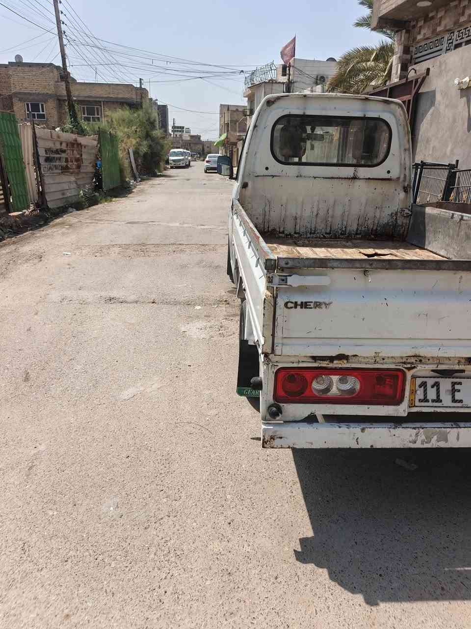 سلام عليكم سيارة شيري بيكم واحد طن سيارة مكفولة من ضربة و صبغ و تبديل محرك و كير و كسل تخم تاير سيارة بسمي هزة جديدة سنوية جديدة *********** مكاني بغداد حي الجهاد
