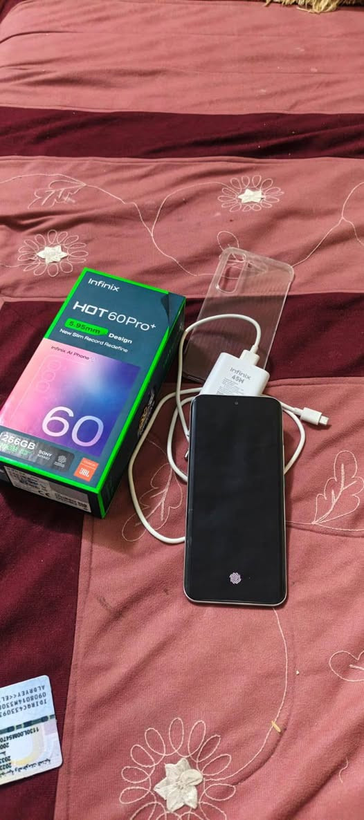 هوت 60 برو+ • مكفول • مع كارتونه وشاحن