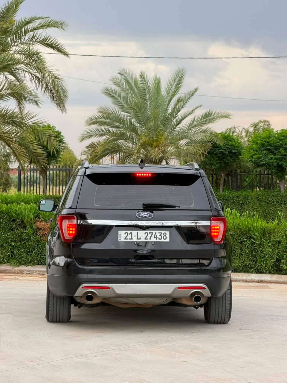 اكسبلور ٢٠١٧ • حادث • مبدل كير ومكينة