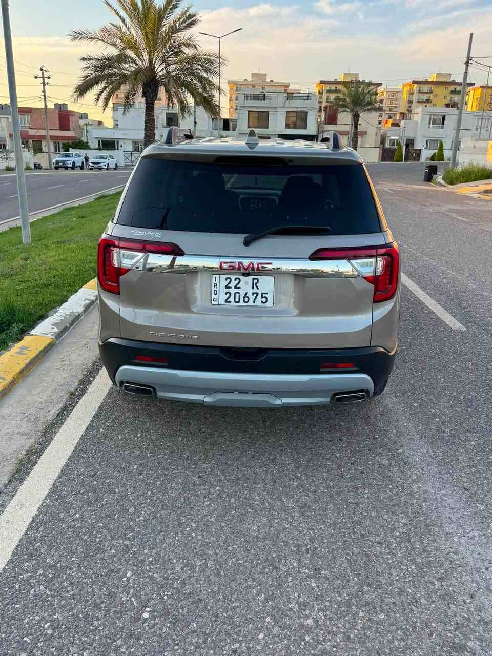 السلام عليكم

للبيع GMC ACADIA

موديل 2023 SLE

 المواصفات

١- فور ويل

٢- بصمة تشغيل واربع ابواب بصمة

٣- نقطة عمياء

٤- رادار ٣٦٠ درجة

٥- تشغيل عن بعد

٦-مانع تصادم

٧-تبريد ٣ قطع ثلج

٨- فول تحكم ستيرن

٩-جام اوتو

١٠-مانع انزلاق

١٠-تحديد مسار

١١-كير بيانو

١٢- محرك ٢٠٠٠ توربو

١٣-بلوتوث و usb

14-ابل كار بلي وايرلس

١٥-كشنات منفصل VIP

16-٣ انظمة اقتصادي وجبلي وسبورت

١٧- كامرة خلفية

١٨-ماسحات اوتو

١٩-لايت اوتو

٢٠-دبل اكزوز

٢١- حساس امامي وخلفي
٢٢- تحديد مسار

السيارة نظيفة جدا ماشية ماشية ٧٤،٠٠٠ كيلو متر  رقم اربيل الجديد  تايرات جديدة صور الحادث مرفقة مع الصور وصار عندي صبغ قليل بالباب الخلفي من جهة السكن صدر وكهربائيات وتبريد وكير بلادي وكالة النظافة ١٠٠٪؜ 

السعر المطلوب 21,800 $ دفترين و18 ورقة وبيها مجال قليل

السيارة بأسمي وشرط التحويل

مكان السيارة اربيل

للتواصل ***********
