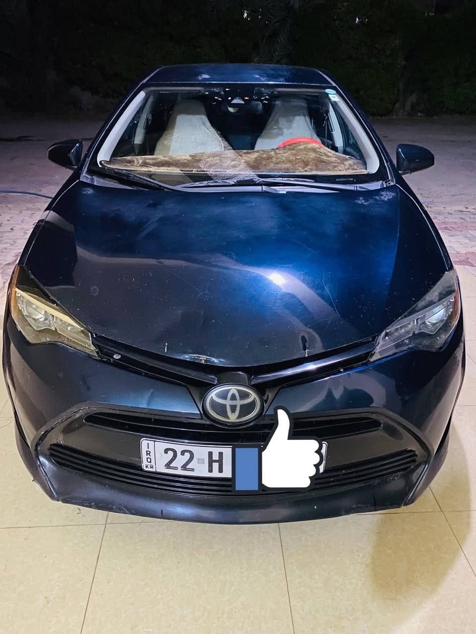 السلام وعليكم تيوتا كورلا 2018 وارد امريكي Li
المسافه المقطوعه 148000 ml
قطعه وحدة جاملغ خلفي
السعر 120$
للستفسار  ***********
