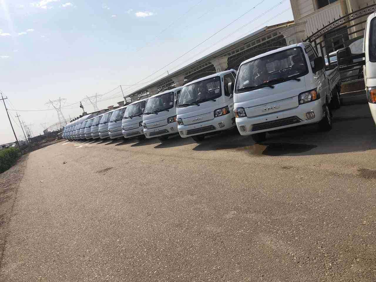 تتوفر سيارات حمل نوع جاك فول موصفات وسستم كامل تتميز بمتانة عاليه اضافه الى ان داخل ضمن ضمان لمدت 3سنوات او 150 الف كيلو تفاصيل اكثر لاتصال 
*********** 
***********
