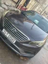 سياره سوناتا موديل 2016 بيه بس اربع قطع صبخ بس والباقي كله جاهز السعر ...