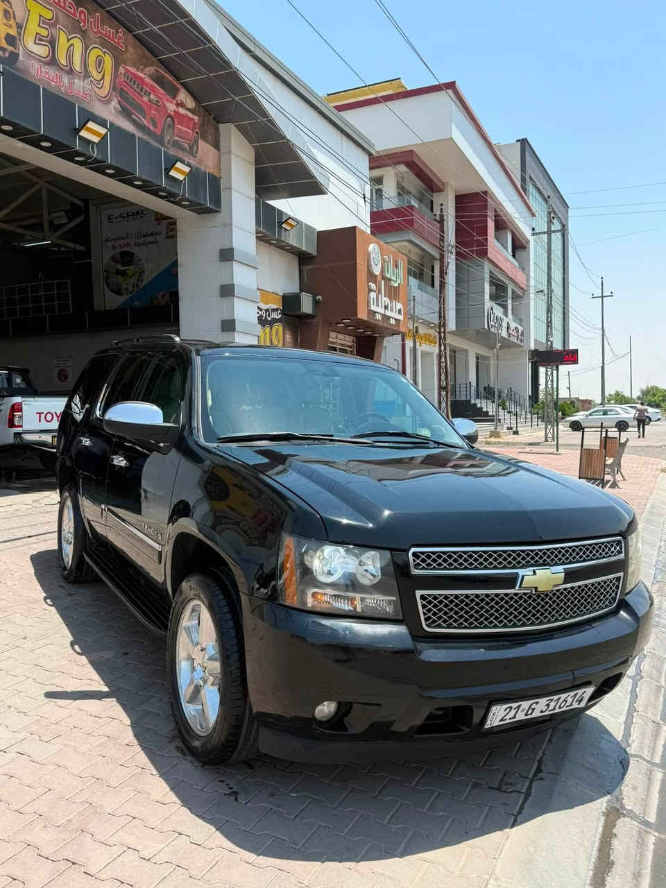 تاهو خليجي LTZ 2009
ملاحظة سيارة جامرلغ خلفي صبغ وباب السكن كلير فقط ومابيها اي نقص بشرط كير محرك بدي حدادية كلشي بشرط تخم تايرات جديد عليها
رقم. : سليمانية باسمي تحويل وكالة حاظر
سنوية جديد 
مواصفات:-
فتحة سقف - شاشة سقف DVD - فور ويل - كشنات تدفئة وتبريد وخزن ميموري - كشنات خلفية كهرباء وتدفئة -
صندوك جك كهرباء - تشغيل عن بعد
السعر 220 وبيها مجال مكانها كركوك

***********
