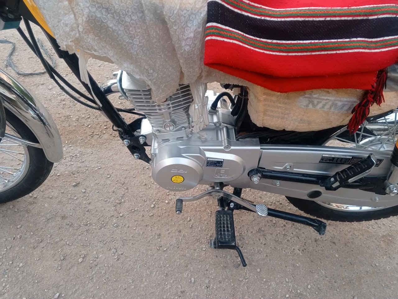 سلام عليكم شباب دراجه للبيع نامه متياز مديل 27ما صاله شهر من طاله من لوكيل   *********** عنواني حله نادر
