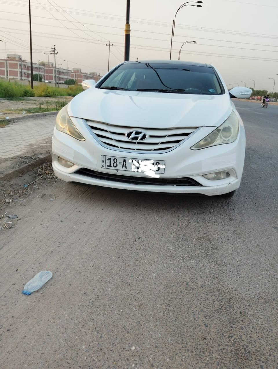 للبيع سوناتا خليجي موديل 11 كفاله عامه فقط بارد  قليل باب السائق محرك 2400 دوش  مواصفات حلوه تبريد قطعتين رقم بابل بسمي السيارة جاهزه من كلشي مكاني بابل المركز سعره 115 وليه مجال قليل @@*********** حلة, بابل
