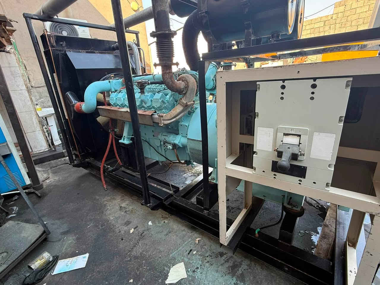 السلام عليكم
دوسان 12 سلندر 
وارد السعوديه 
750kva 
ساعات العمل اقل 1000 ساعه 
نظام اوتو حمايه فول اوتماتيك
وضع بلاد شركة  
أربيل صناعه جنوبيه 
نظام اوتو حمايه فول اوتماتيك
وضع بلاد شركة  
🚚يوجد توصيل الى جميع المحافظات وبضمان🚚
🚚كياندن هةية بو هةموو شاركان بةكرينتى🚚
 للاستفسار:
 ابو علي 
***********
***********
***********
