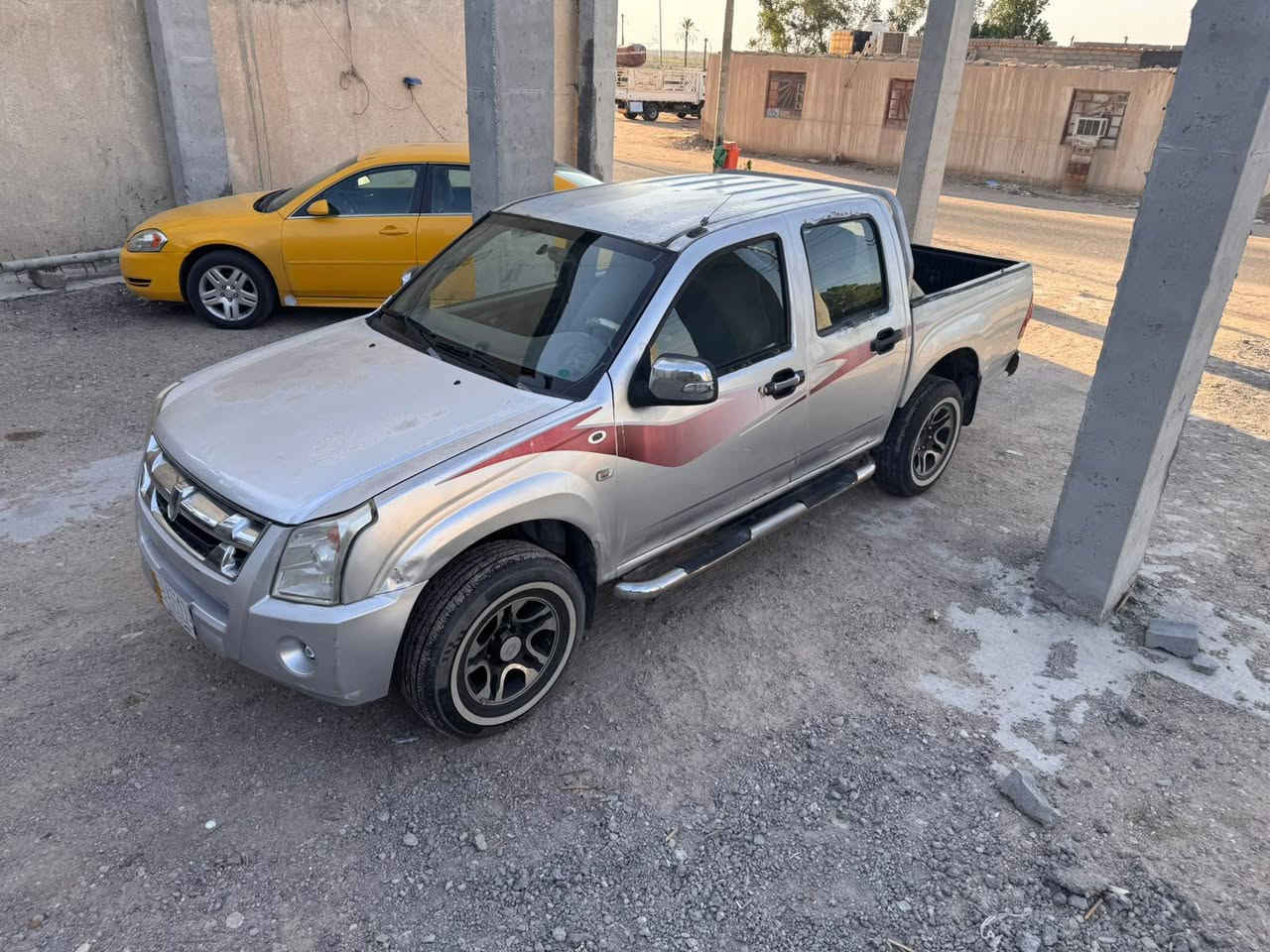 سلام وعليكم
بيكب جنبي موديل 2015  كل كهربائيته شغاله ماعدا التبريد عاطل الكمبريسر مالها.   لايت زنون.  تايرات نص عمر   كير عادي مكينه حلوه   تريد تجي وتشوف بعينك  
للاستفسار هذا رقم صاحب السياره ‏‪***********‬‏    ‏‪***********‬‏
