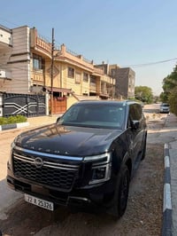 نيسان باترول 2026 الفئه SE رقم اربيل زيرو ماشيه 1500 الف مغلفه ببيف با...