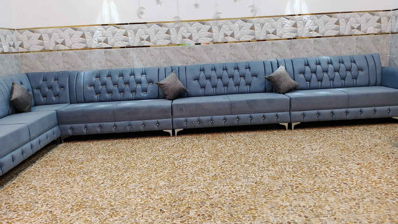 مفاجأة كبرى ♡ ويانه وبس الفتره محدوده  ديوانات ذات تصميم تركي شغل عراقي ضمان سفنج هايكستر عراقي ضغط عالي ضمان 6سنوات خشب 18مليم جام انج  ونص عراقي ضمان 10سنوات بأسعار منافسة وخيالية💫  خدمة توصيل 🚛الى باب البيت🏠 وسعر💫 التوصيل مجاني ديوان بموديلات تركية بطول 7.50 بسعر💫 مناسب جداَ جدا420 ألف د.ع  مع هدية كوشة عدد 4  نعمل💫 حسب القياسات الخاصة سعر المتر 70 ألف فقط فقط 
للحجز والاستفسار الرجاء الاتصال على الارقام التالية📞
***********مهند،،
***********مهند واتساب فايبر 
***********مهند،١
