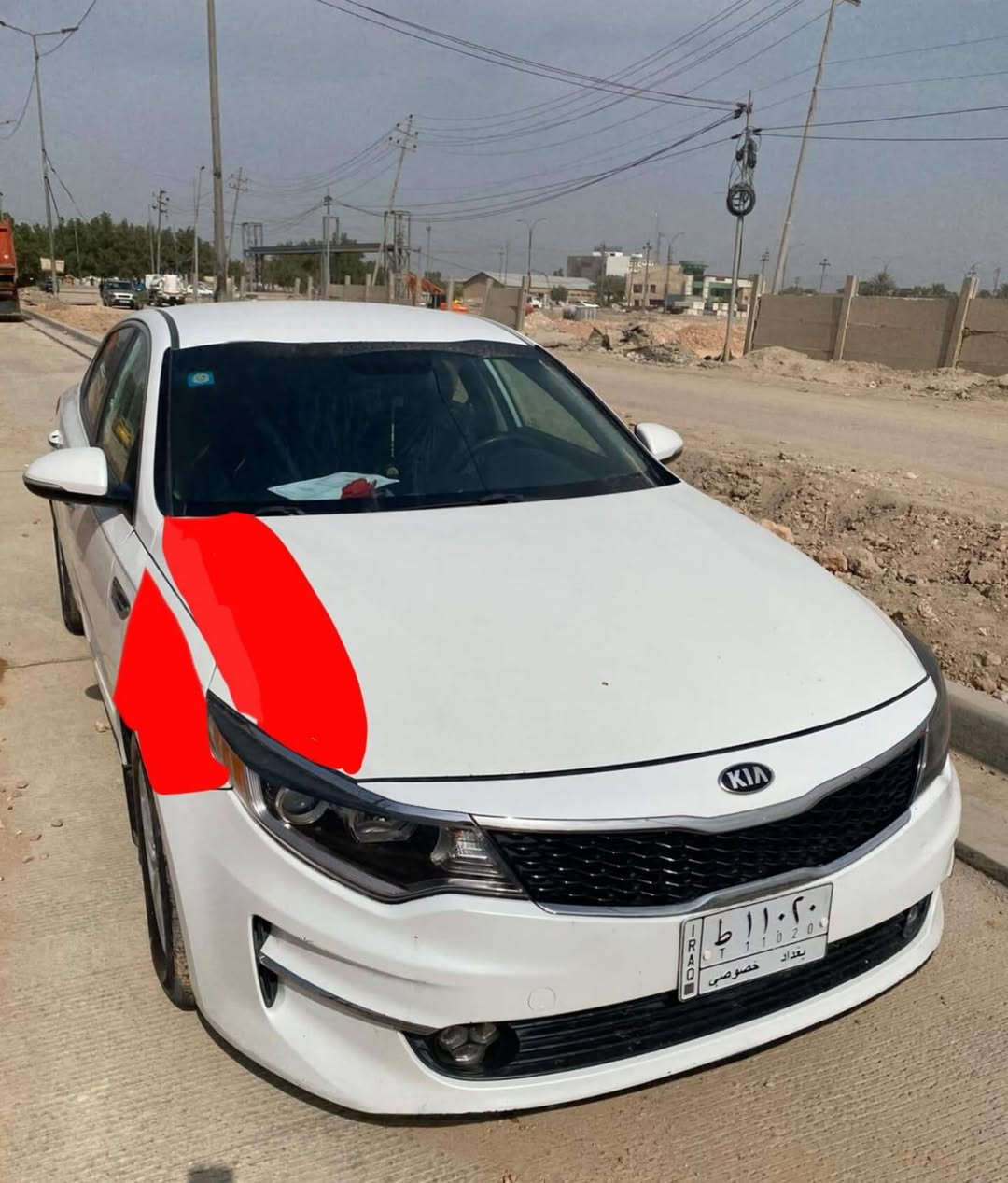 اوبتما موديل 2016
وارد امريكي فئة Fe

ضربتها جانبية مؤشرة باللون الاحمر

بارد بالجنطة مؤشر باللون الأزرق 

مكينة  GDI   2400    

ماشية 73 ميل

مكينة وكير  نظيفات جدا 

رقم بغداد باسمي ، سنويتها  لل 2028

مكانها في الحلة

السعر 118  وبيها مجال

للتواصل على الرقم ***********
