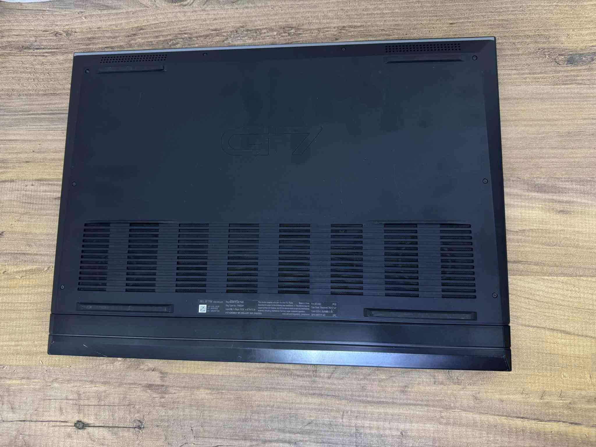 Dell G7 17 7700 Gaming
السعر   900,000 
المواصفات
المعالج
Intel Core I7-10750H
الرام
16GB DDR4
التخزين
512GB NVMe M.2
كارت الشاشة
RTX 2070 - 8GB  115W
الشاشة
17.3 FHD 144Hz
للتواصل واتس: ***********

نص مكتوب في الصور:
- Installed batteries Information about each currently installed battery BATTERY 1 DELL W62W695 NAME MANUFACTURER SMP SERIAL NUMBER 510 CHEMISTRY LiP DESIGN CAPACITY 97,003 mWh FULL CHARGE CAPACITY 67,819 mWh CYCLE COUNT - Recent usage Power states over the last 7 days
