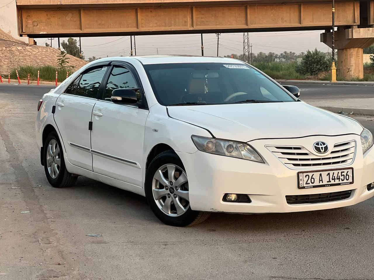السلام عليكم…
كامري 2008 خليجي للبيع
فول مواصفاتGLX فتحة بردة خلفية گشن كهرباء تحكم ستيرن كشنات جلد 
رقم صلاح الدين دولي قطعتين صبغ باب وچاملغ باب مبدل بلادي وچاملغ صبغ فقط الباقي كفالة السونار بالتعاليق 
تبريد محرك گير صدر امامي خلفي تخم تاير كله كفالة 
السيارة كاملة مكملة 
السعر 105 وبيها مجال
مكان السيارة⬇️
صلاح الدين-الضلوعية
للاستفسار اكثر⬇️
***********

