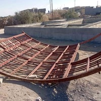 باب حديد ثقيل • ٣م×٤٫٥م • ذي قار الغراف