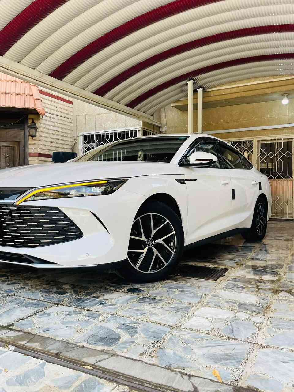 السلام عليكم 
BYD QIN L
موديل 24
الفول داخل زيتوني بانوراما الي مفقود بالسوك
5 كامرات رادارات
الشاشه الجبيره الدواره
تبريد قطعتين
بطاريه 120 كيلوو انسه البانزين خانه
ماشيه 3 الف مكينه والكلي 13 الف
رقم بغداد 
سعر 172 ورقه
***********

