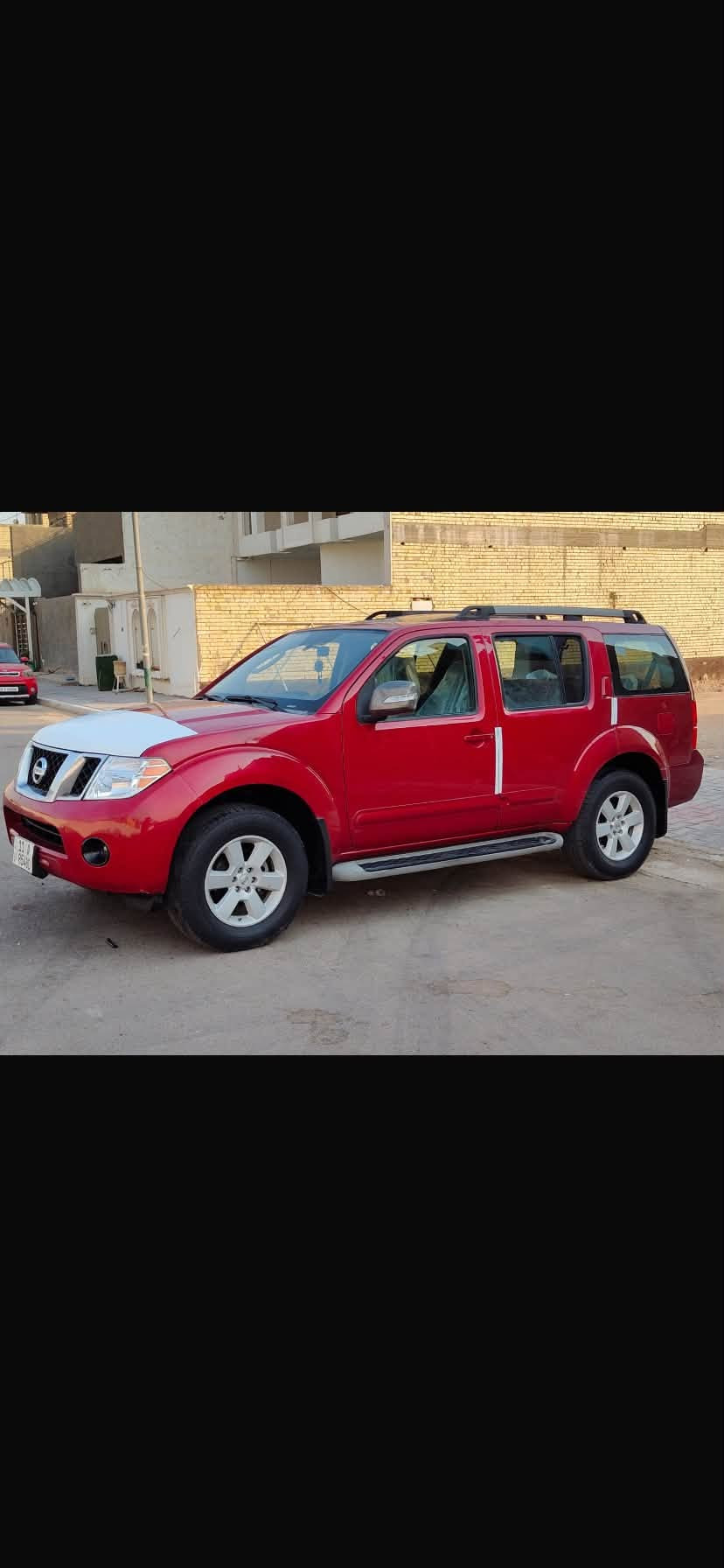 السعر 92الاستفسار ***********  نيسان باثفندر 2010 خليجي بيهه قطعتين صبغ اثر جراد والباقي مكفول السياره فول مواصفات فتحه سقف شاير بل مري مري شفط حساسات خلفيه اماميه كشنات كهربائيه شاشه دشبول نرماده دوست بانزين كهربائيه تبريد 3 قطع ثلج مكينه 6 سلندر كير مكفولات حداديه جديده تخم تاير جديده السياره جديده وجاهزة رقم بغداد نكليزي مشروع وطني مكان السياره كربلاء
