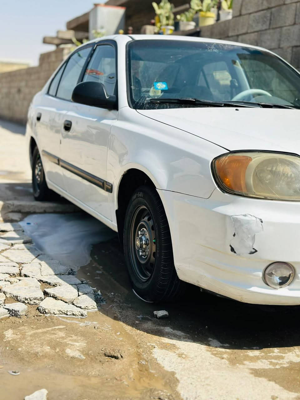 السلام عليكم اكسنت 2004
كير ومكينه خير من الله تبريد ثلج 
بسمي تحويل مباشر ثاني يوم أحول 
بيه 3قطع صبغ بدون دواخل صبغ فقط 
بيهه طخه كد شبر يم البكلايت الخلفي فقط
العنوان بغداد تقاطع النهروان
رقم ***********
