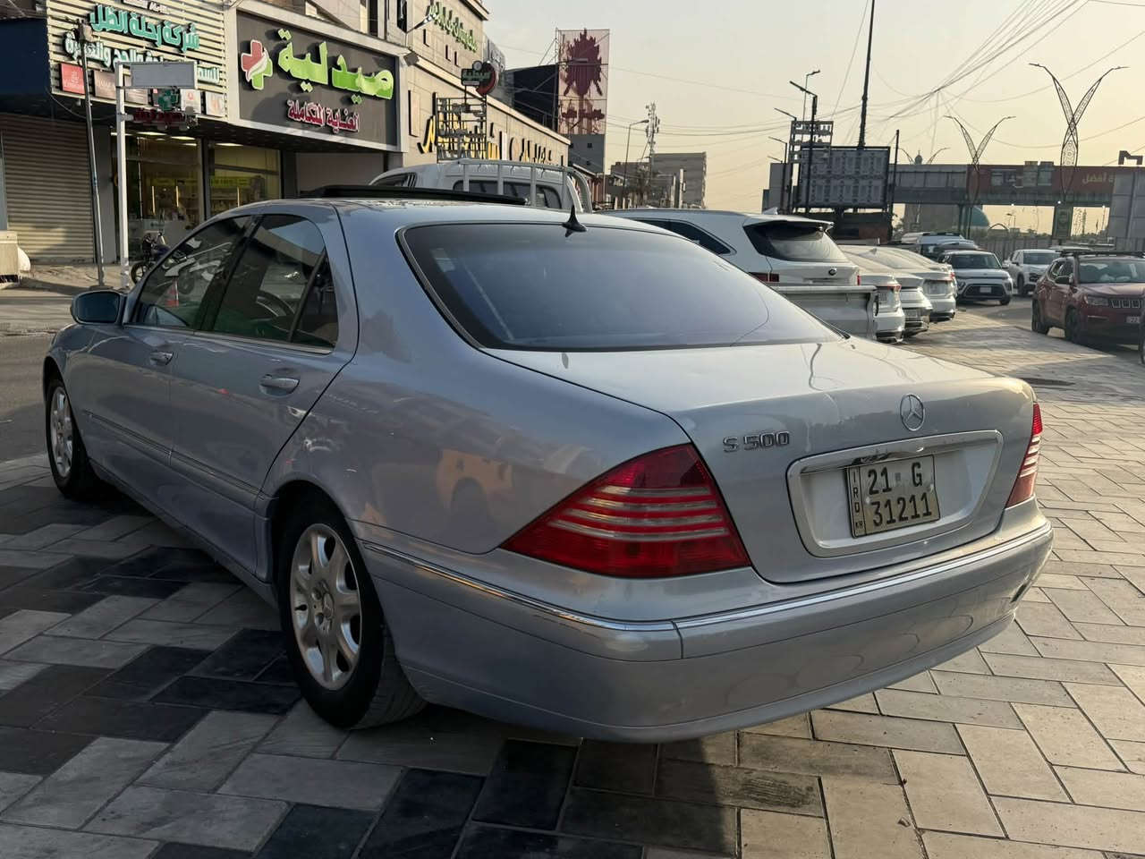 مرسيدس S500 • ٨ سلندر • بدون ضربه