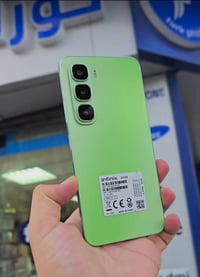 جهاز Infinix hot 60 i  جهاز نضيف فقط عندك الجوانب بيهن شخط خفيف  جهاز ...