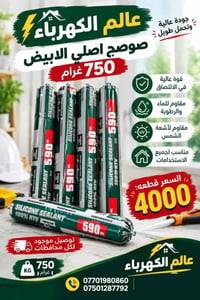 عالم الكهرباء • صوصج ٧٥٠غ • جودة عالية