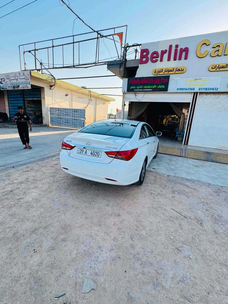 سلام عليكم
سوناته موديل 13 كفاله عامه سياره جاهزي كير ومكيني جديد وحدادي سيارة خليجي الفين وربعميه
مكان سياره دوانيه
رقم الهاتف ***********
