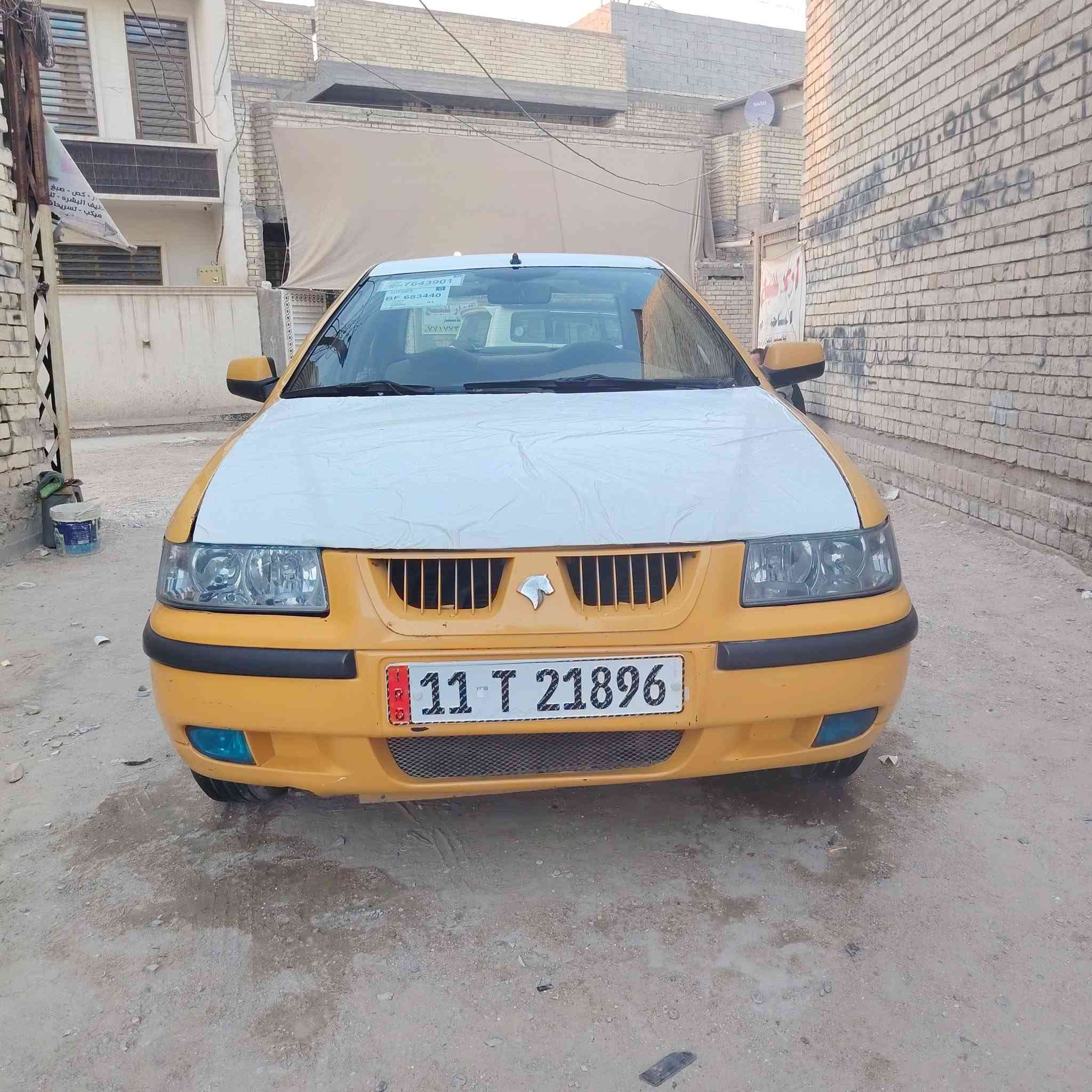 سلام عليكم شباب سمند مديل 10 امصفره هيئه وغرامات وهزه جديد سنويه لل 31 تحويل مباشر بسم صاحبي
مكينه كير مكفولات كهربائيات كلهة شغاله كيجات اشاير
 امدوشمه ارضيه وكشنات وتنته وتخم تاير جديد جامه جديده جديده شاشه اندرويد و تبريد عوزه بس غاز 
 بيه جاملغ خلفي صبغ وجاملغ امامي
عنواني بغداد الامين سكينه السعر 26$ وبيه مجال

***********
