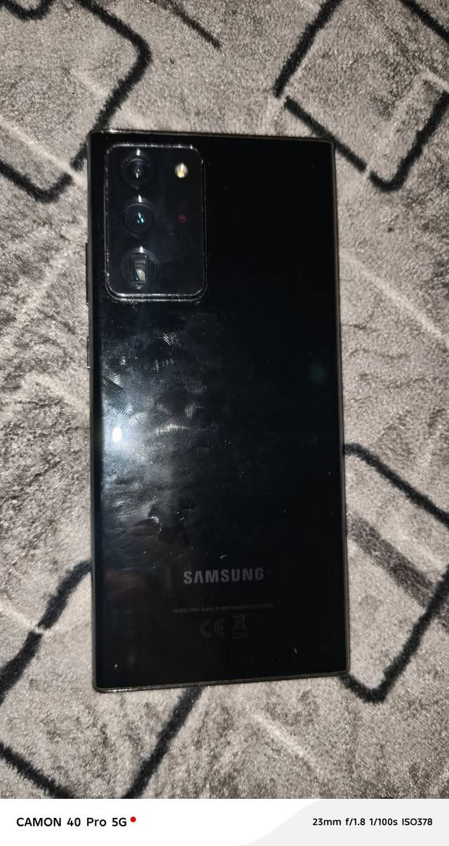 نوت 20 للبيع مبدل شاشه اصليه فقط ذاكره 256/ سعره 200 / ***********
