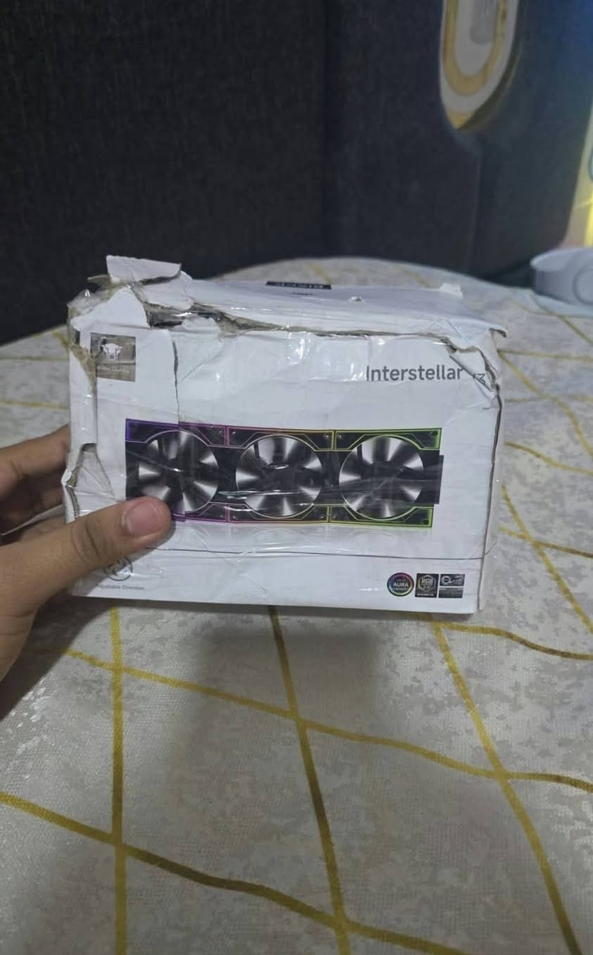 مراوح تبريد للكمبيوتر من نوع
 Jungle Leopard Interstellar V3 ARGB (تصميم مرآة لانهائية - Infinity Mirror) بحجم 120 مم.
السعر 40 الف عندي توصيل
