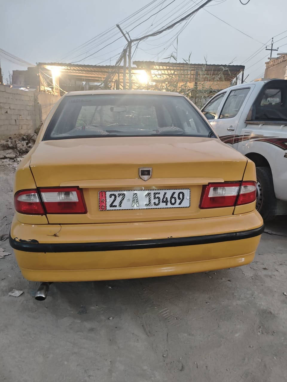 سمند ٢٠١١
گير مكينة حدادية جاهزات 
مكفولة من الضربة القوية 
رقم انگليزي ذي قار سنوية لل29 هزة ما منتهية 
مصفرة هيئة وغرامات خط وبحث جديد توه طالع 
راعيهه بالناصرية تحويل مباشر
مكان الناصرية حي الشهداء
*********** اتصال وواتساب
السعر 28
