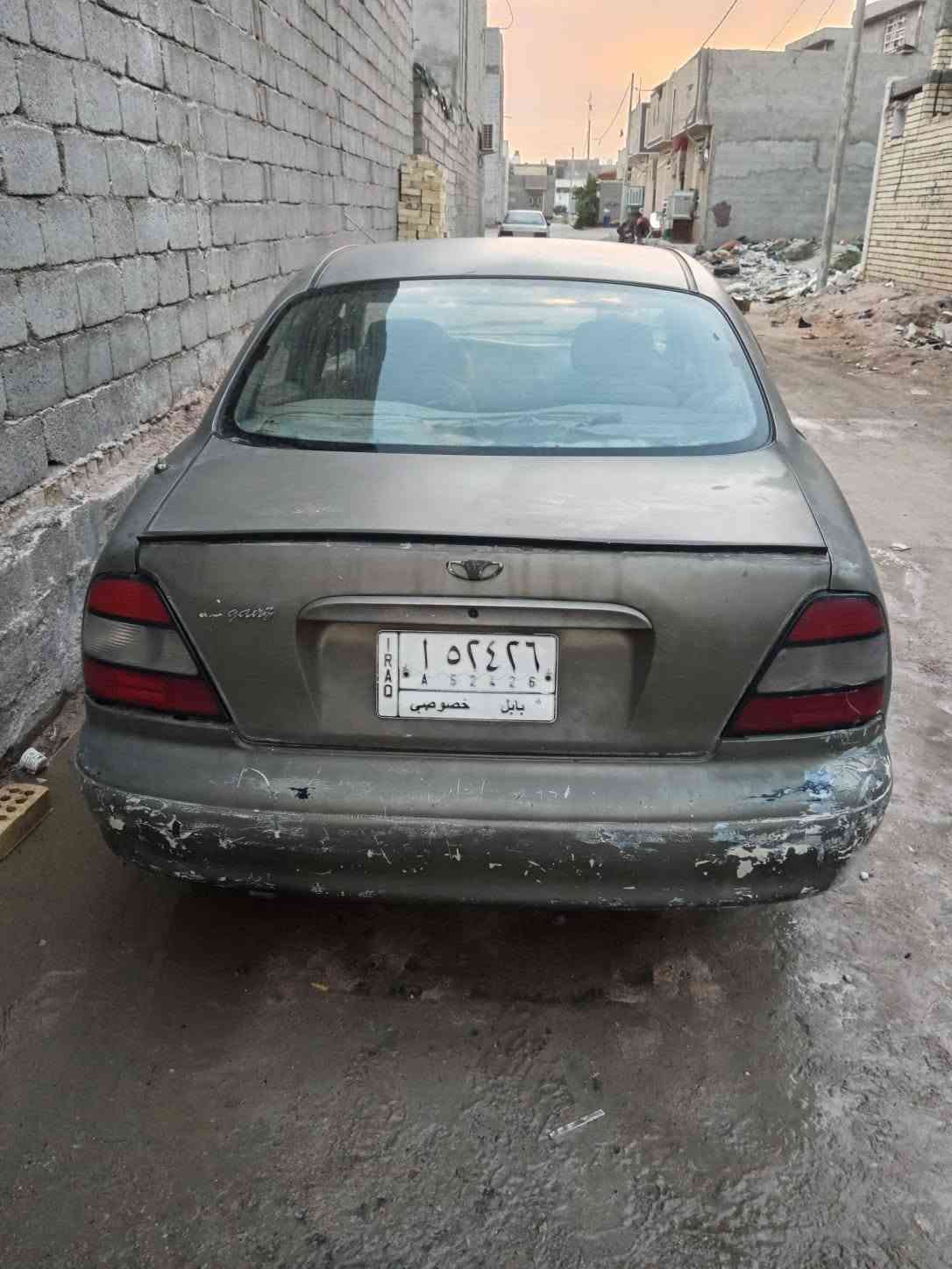 سياره دايو لكنزه اوتماتيك مديل 1999للبيع فقط الكير ما ينمر وكلشي شغال بيه ونضافته نفس لي بل صوره شراي يتصل علئ هاذا الرقم ***********
