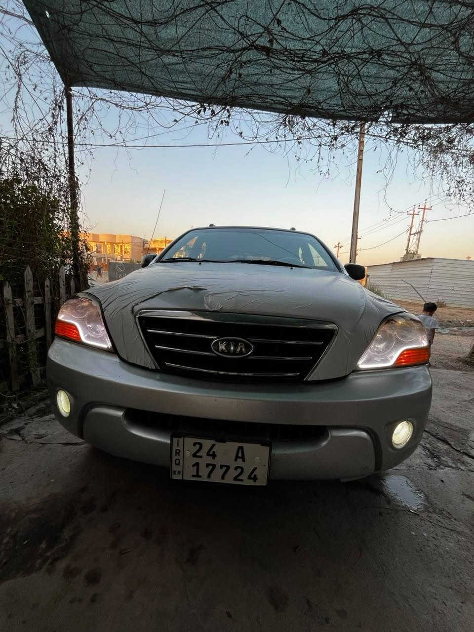 سلام عليكم سورنتو موديل 2008 رقم دهوك بسمي سنويه لغايه 2030
سياره بدون حادث بدون صبغ فقط بنيد مبدل نفس الون مكانات بارد بيهه
6سلندر 3800 مكينه وكير وحداديه جاهزه كل نقص مابيهه تبريد ثلج ❄️ شاشه وكامره تشغيل عن بعد بصمه
السعر 95 وبيهه مجال 
عنوان ديالى بعقوبة.. ***********
