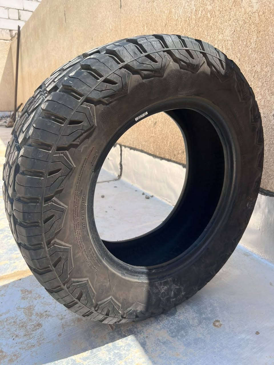 زوج تايرات جبلي مستخدم قليل اخو الجديد 245/65R17 السعر 150
***********
