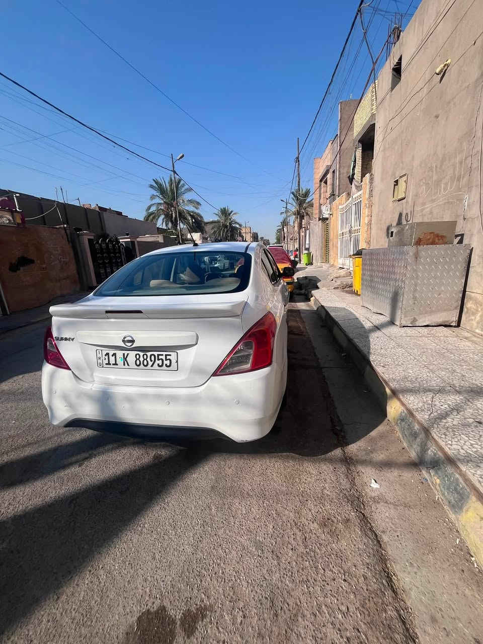 نيسان صني هندي بليته زركه
مديل ٢٠١٨ 
بيها صبغ باب بدون داخل 
سياره جاهزة رقم بغداد انكليزي السعر 95 بغداد الكماليه 

‭***********‬واتساب
