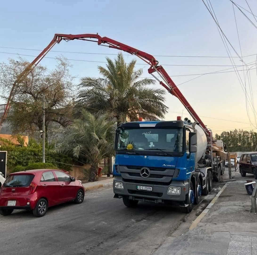 شركه اساس الوادي للكونكريت الجاهز صب مركزي
مواعيد مضبوطه
كميات دقيقه

مستعدون لصب الدور السكنيه. والارصفه كراجات ارضيات 
 المشاريع والمجمعات السكنية وكافه البنايات السكنيه 
أسطول أليات كبير من أحدث الأليات داخل بغداد

C30
C35
C40
ـــــــــــــــــــــــــــــــــــــــــــــــــــــــــــ
كونكريت بأعلى مستويات الجودة تحت اشراف
كادر هندسي مختص و فحص مختبري ناجح 100%
♻️ المواد المستخدمة ♻️
✅ رمل مغسول ناجح مختبرياً 100% 
✅ حصو مكسر جلمود 5/17 
✅ اسمنت ماس
✅ المواد المضافة من اجود انواع المضافات العالمية
ـــــــــــــــــــــــــــــــــــــــــــــــــــــــــــ
مقر الشركه 
 بغداد سريع الغزاليه قرب التبادل

للاستفسار الاتصال على الرقم التالي

***********
